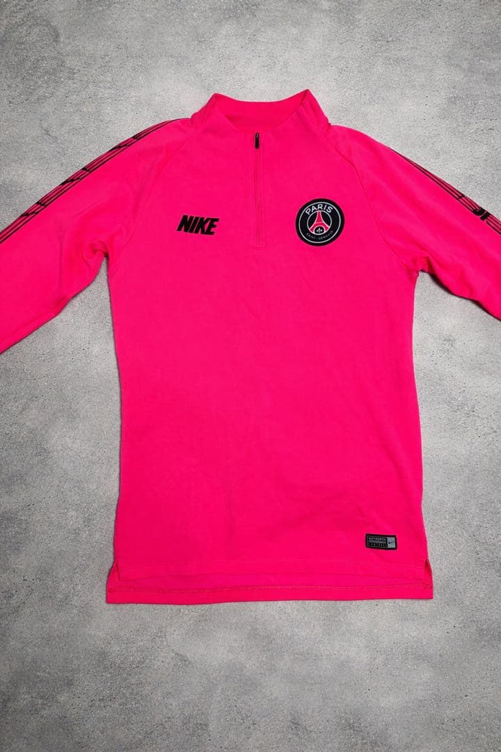 Nike PSG DRI-FIT ピンク ジップアップ S