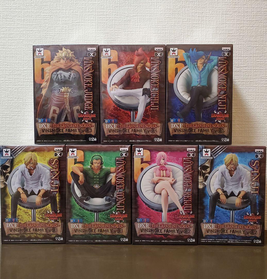 ワンピース 新品未開封 激レア④ヴィンスモーク ファミリー フィギュア７体セット