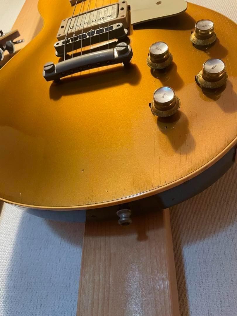特別価格Gibsonレスポールヒスコレ カスタムショップ 57 ゴールドトップ