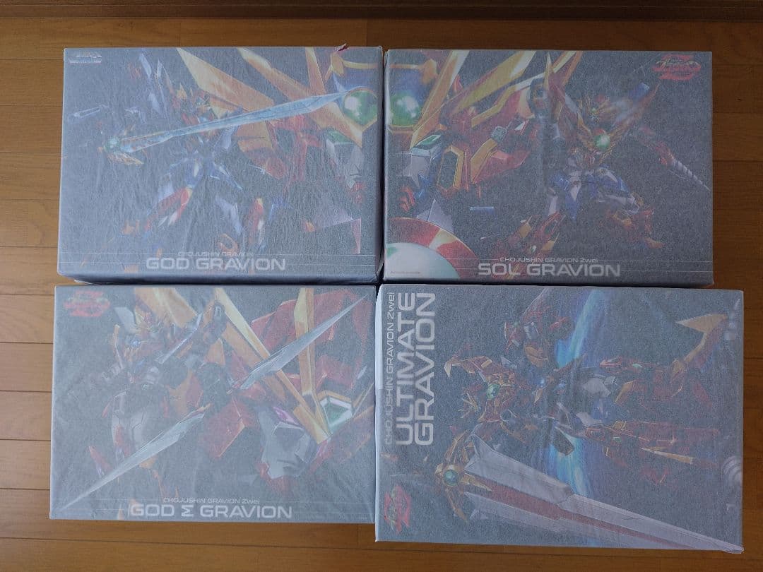 千値練 MOR-FORCE 超重神グラヴィオン 4種セット