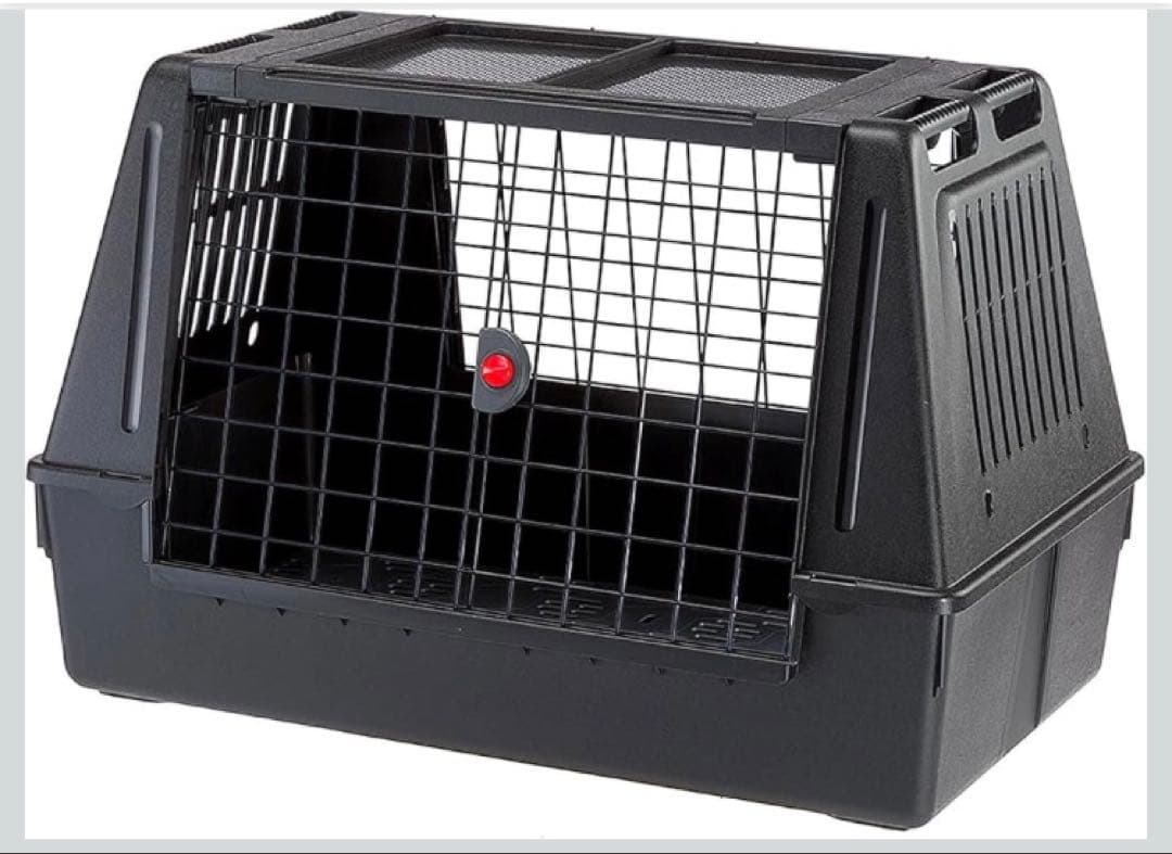 大型犬用車載ケージ　ATLAS CAR 100 SCENIC ブラック ケージ