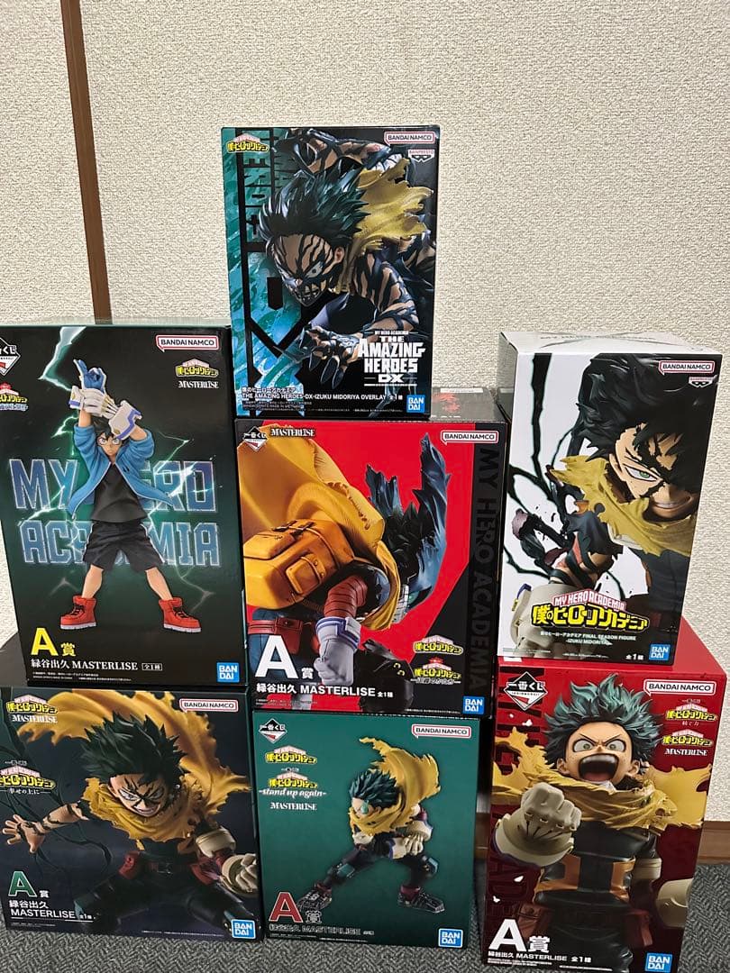 さ*マ様 僕のヒーローアカデミア 緑谷出久 フィギュア　まとめ売り