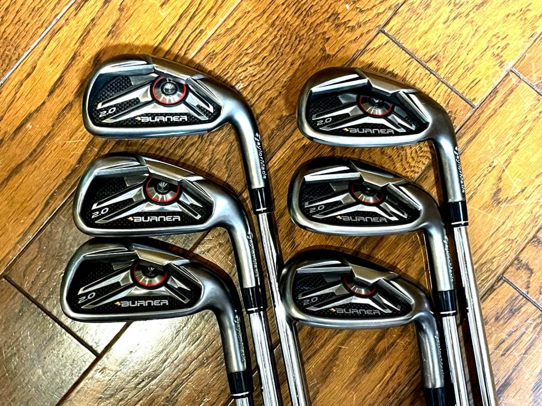 テーラーメイド　バーナー2.0アイアンセット 6本セット スチールシャフト