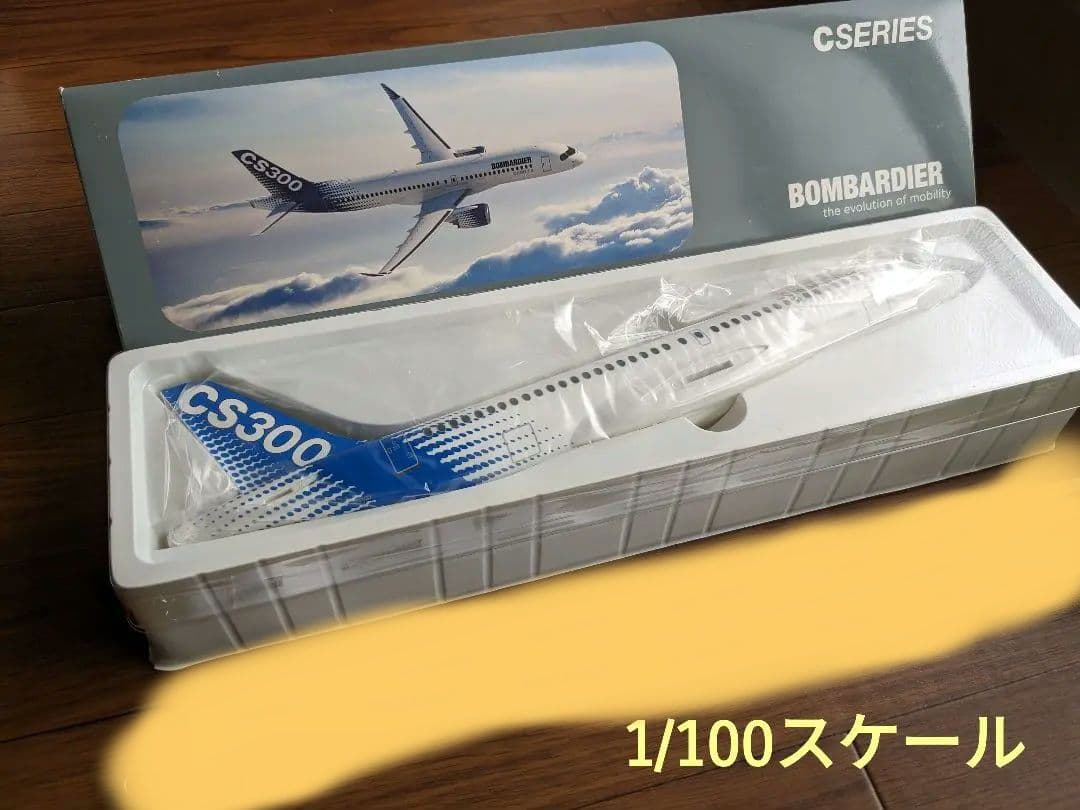 【製造終了機種】飛行機　模型　1/100サイズ