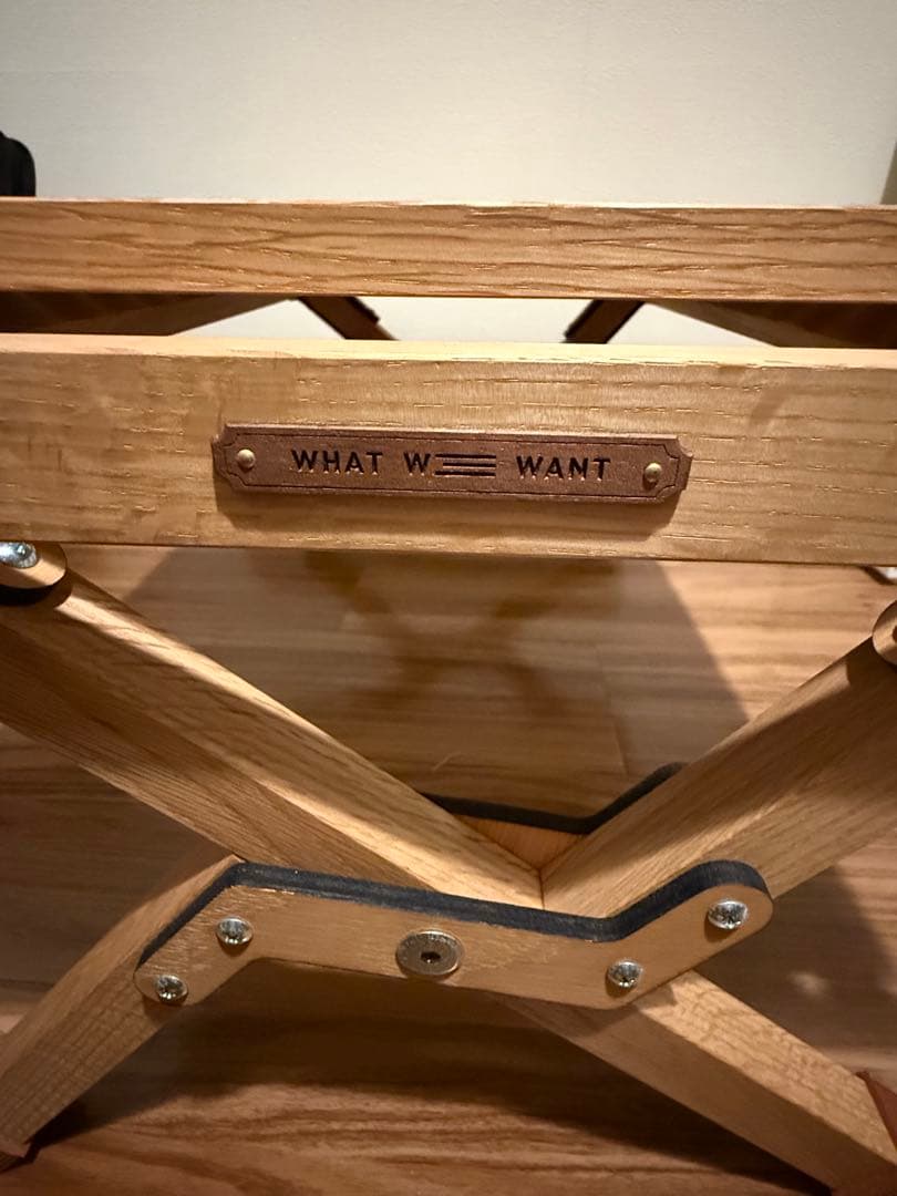 whatwewant ロールトップテーブル ナラ