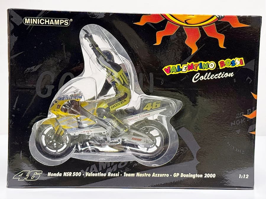 ミニチャンプス 1/12 ホンダ NSR500 ロッシ 2000 フィギュア付