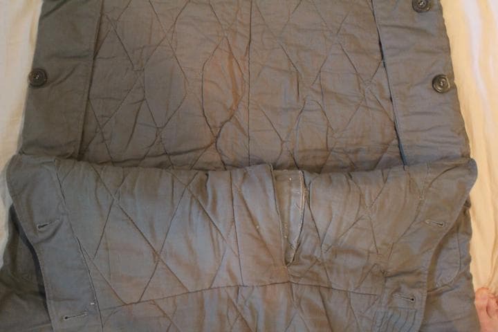 日本軍　日本陸軍　大日本帝国陸軍　軍服　第1種作業衣袴　冬衣　大號　実物