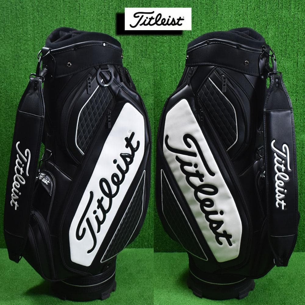 Titleist/タイトリスト ゴルフ キャディバッグ９.５型【ブラック】美品！