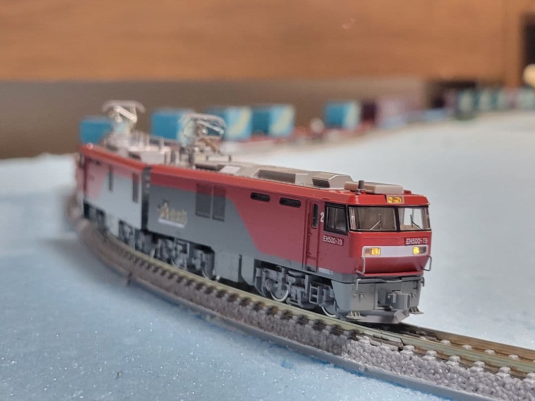 KATO EH500 3次形 新塗装　コキ10両セット