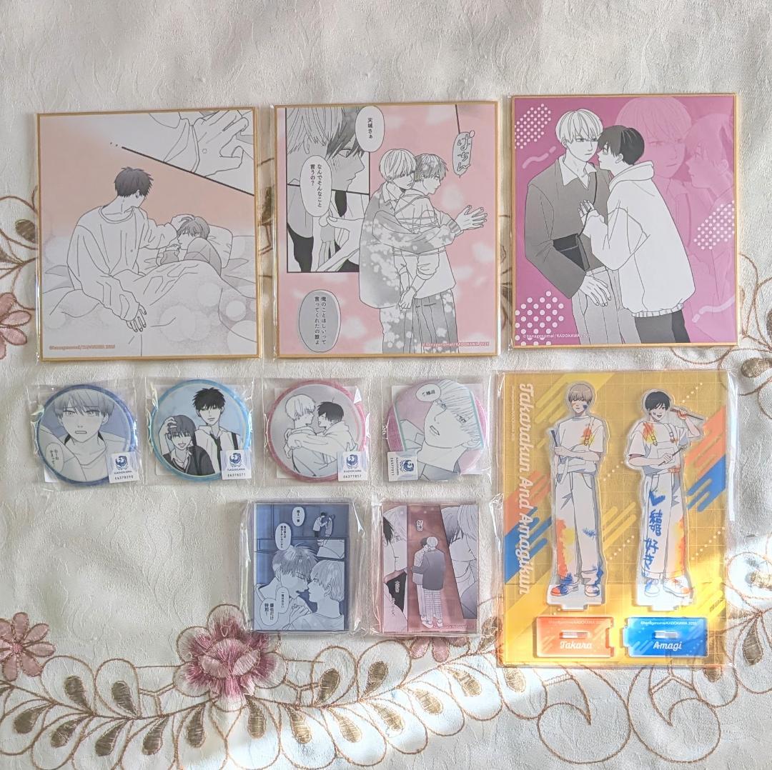 小冊子 アクスタ5点 CD特典 くじメイト 高良くんと天城くん5～6 兄貴の友達