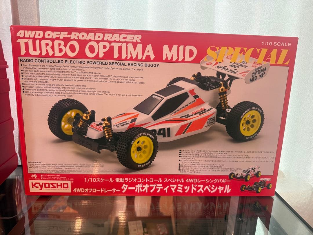 ホビーラジコン KYOSHO TURBO OPTIMA MID SPECIAL 1/10