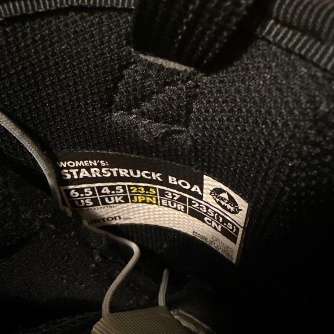 BURTON STARSTRUCK スノーボードブーツ 女性用 ブラック