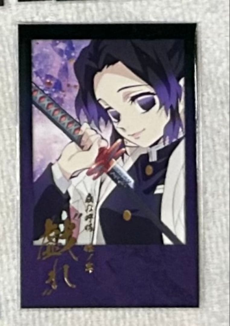 胡蝶しのぶ チェキ風ブロマイド 戯れ