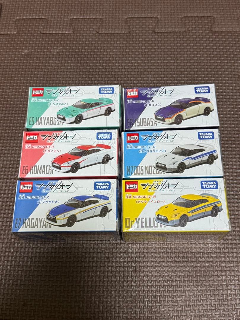 トミカ シンカリオン 6種セット 日産 NISSAN GT-R 未開封品