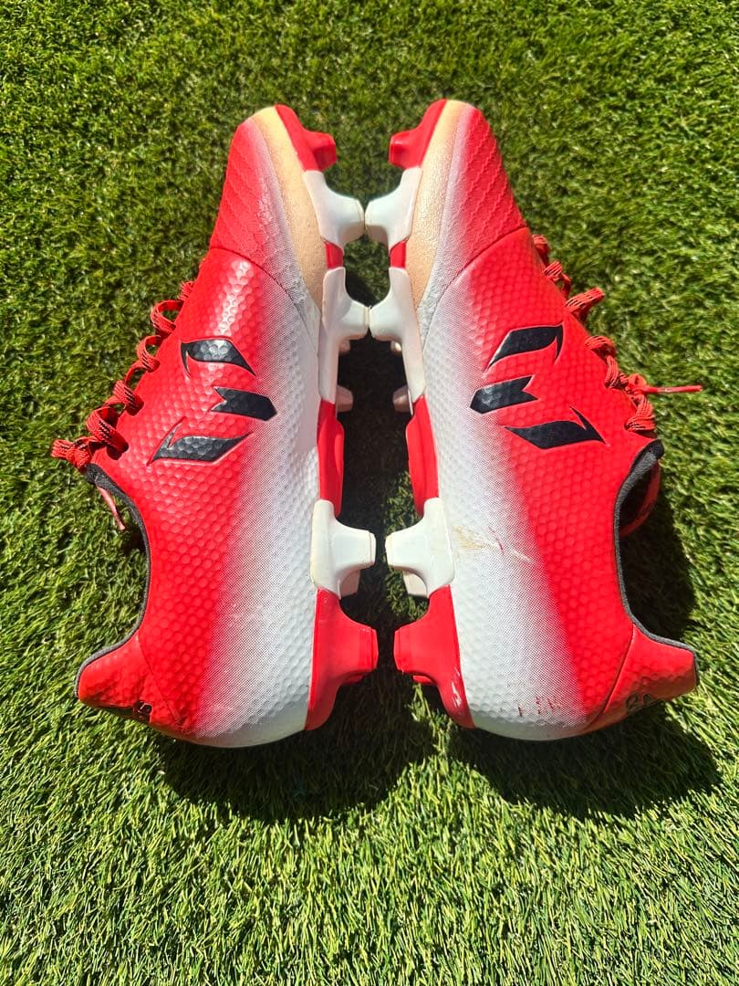 アディダス メッシ 16.2-ジャパン HG(レッド×ホワイト)