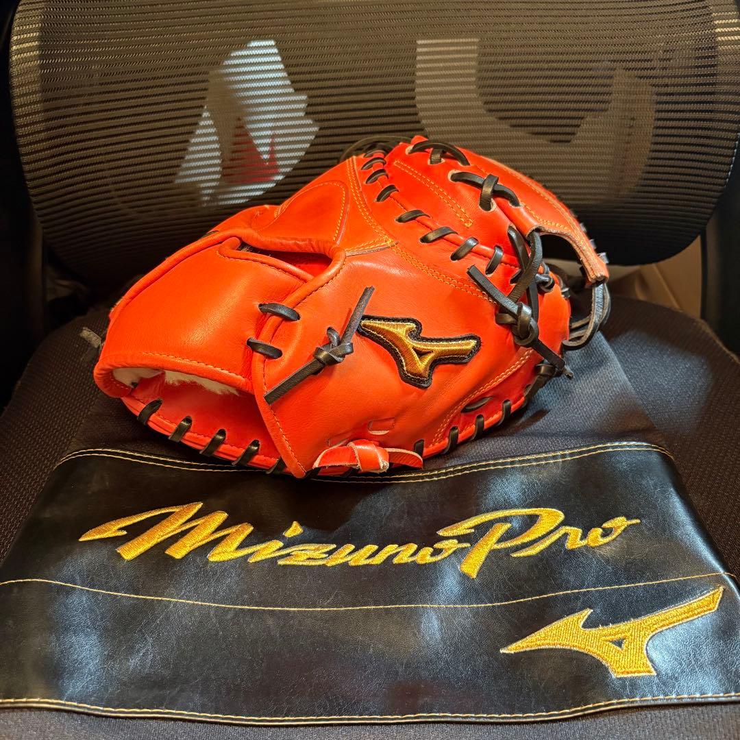 【早い者勝ち】極美品　ミズノプロ　號　軟式キャッチャーミット　炭谷銀仁朗モデル