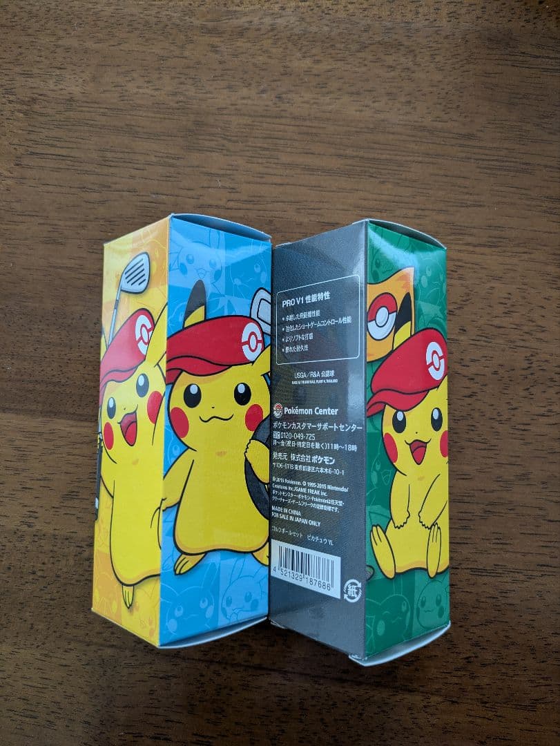ポケモン ピカチュウ ゴルフボール 6個セット
