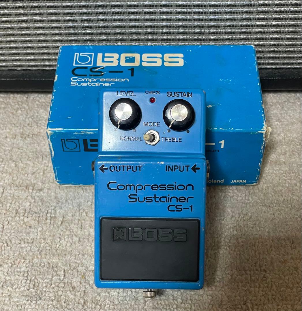 BOSS Compression Sustainer CS-1 銀ネジ　日本製