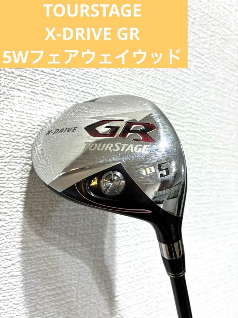 TOURSTAGE X-DRIVE GR5Wフェアウェイウッド 18度