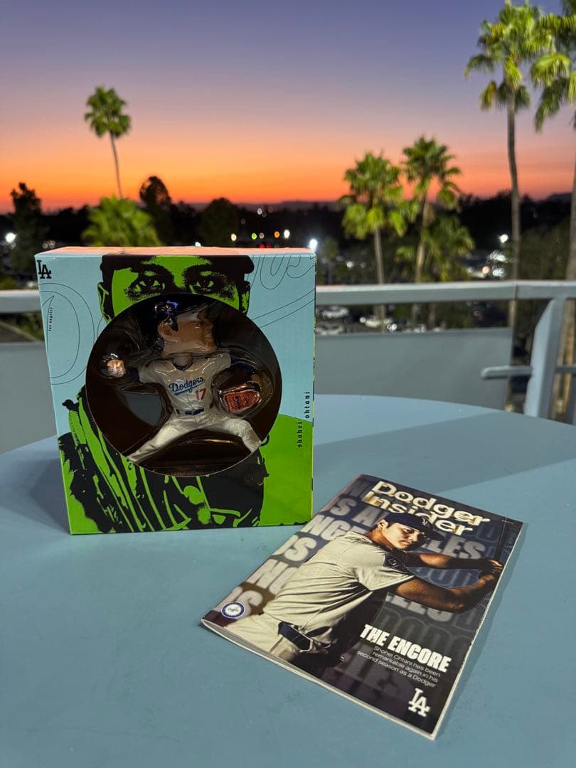 訳あり　大谷翔平　ボブルヘッド　投手　ドジャース　来場者限定　冊子付　②