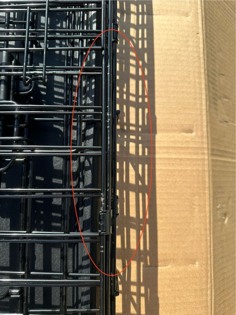 Amazonベーシック 犬 ペットケージ 折りたた ダブルドア 大型犬 ブラック