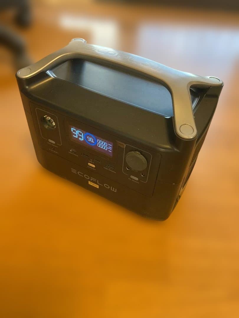 ECOFlOWポータブル電源 ブラック