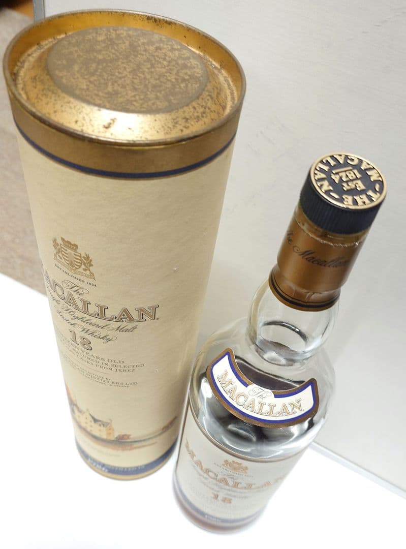 MACALLAN マッカラン 18年熟成 スコッチウイスキー 1986年