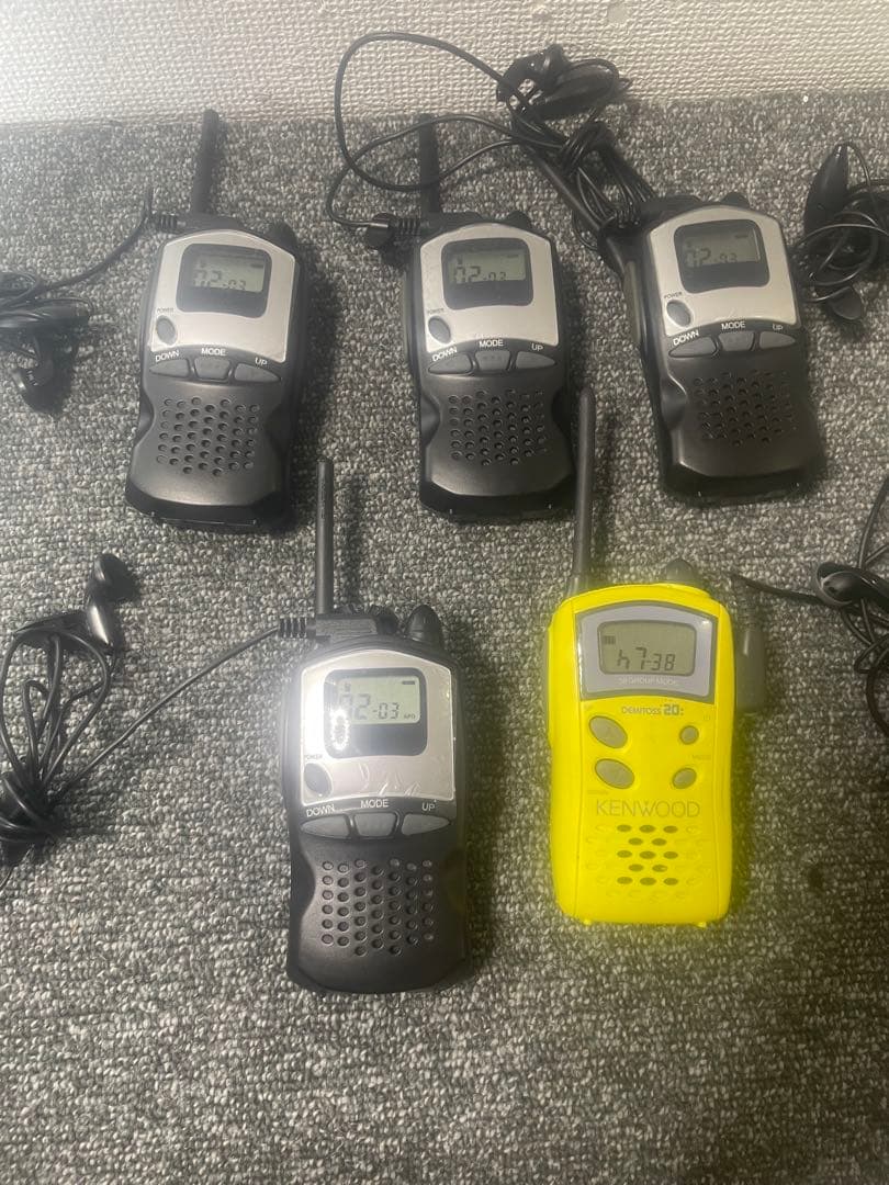 技適 特定小電力トランシーバー T-150 イヤホンマイク付