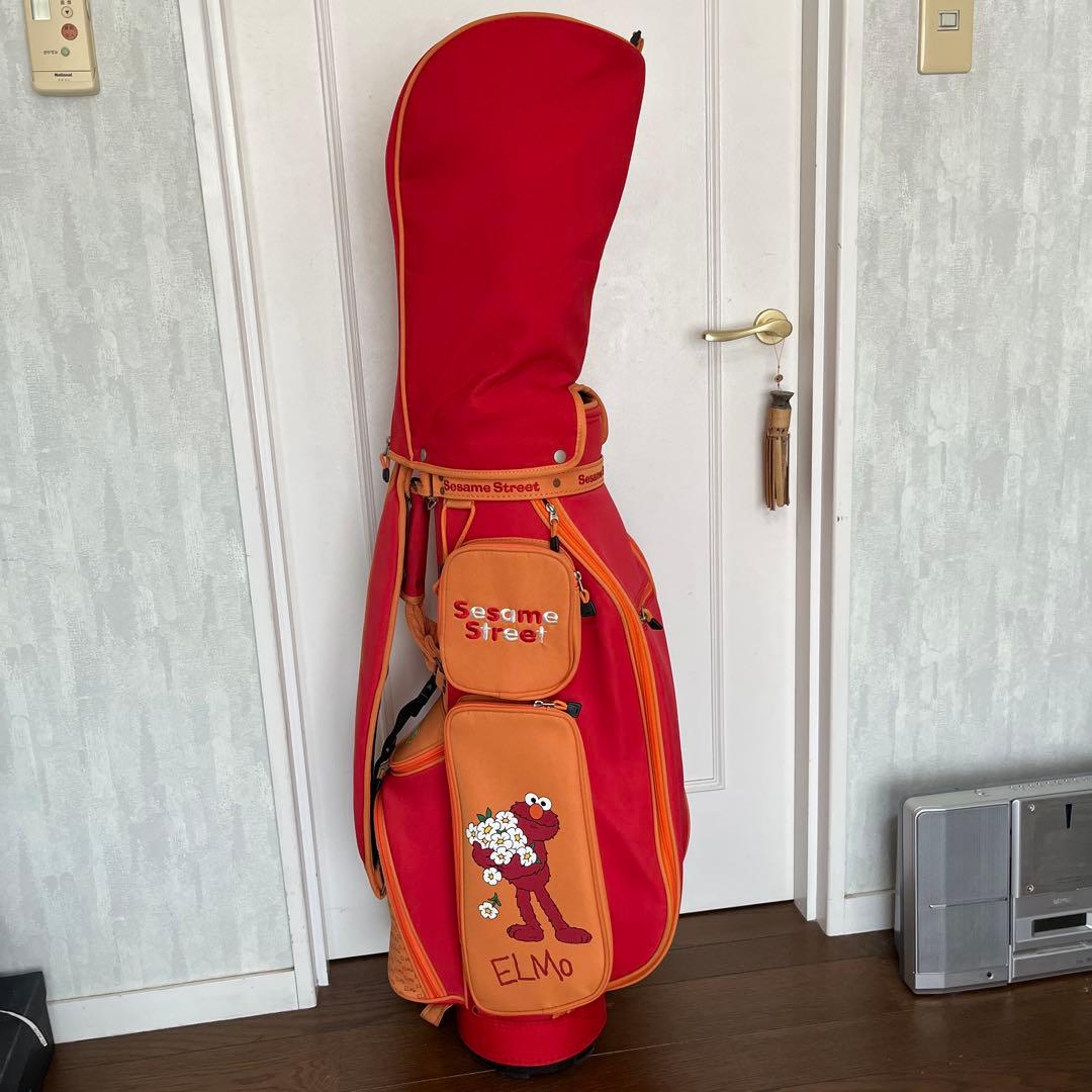 激レア　美品　Sesame Street ELMo ゴルフバッグ
