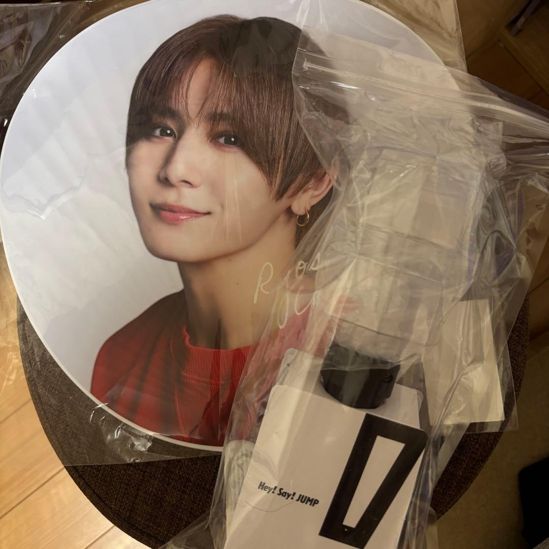 Hey! Say! JUMP ペンライト h＋ 山田涼介 うちわ Ssay