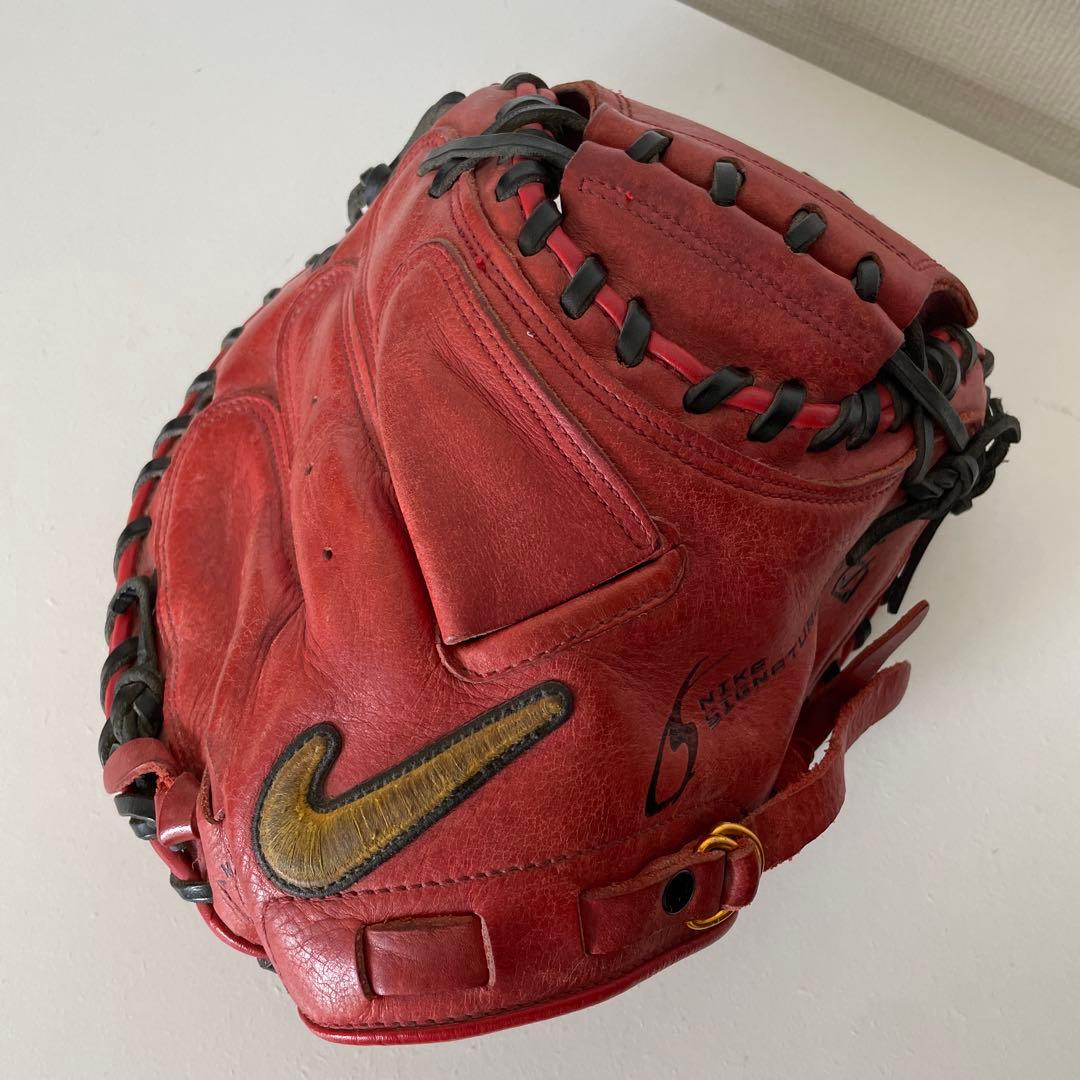 ⭐️ NIKE ナイキ キャッチャーミット 少年 ジュニア 城島モデル レッド⭐️