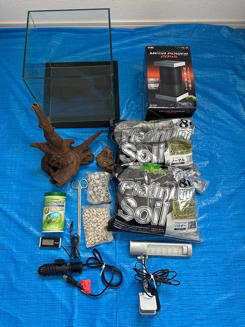 KOTOBUKI 25㎝キューブ水槽飼育セット