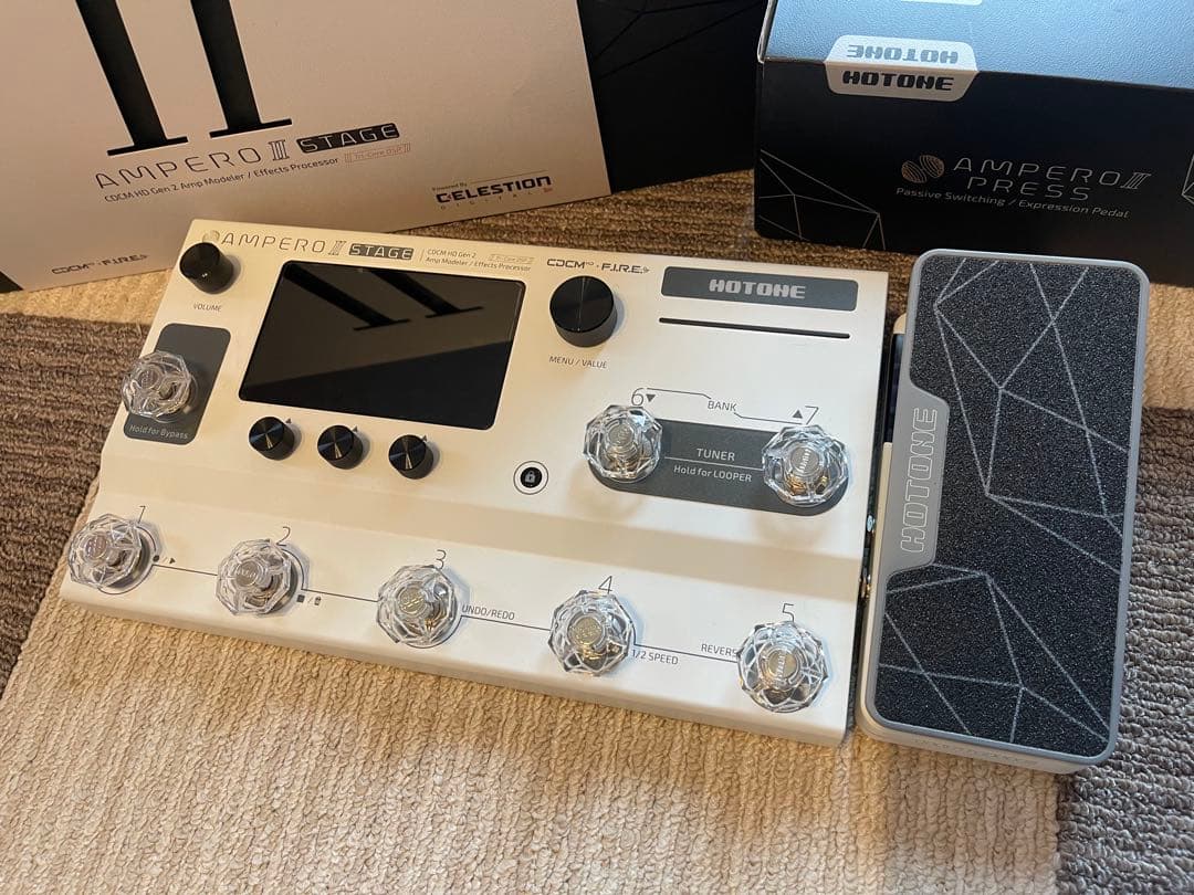 AMPERO Ⅱ STAGE マルチエフェクター HOTONE