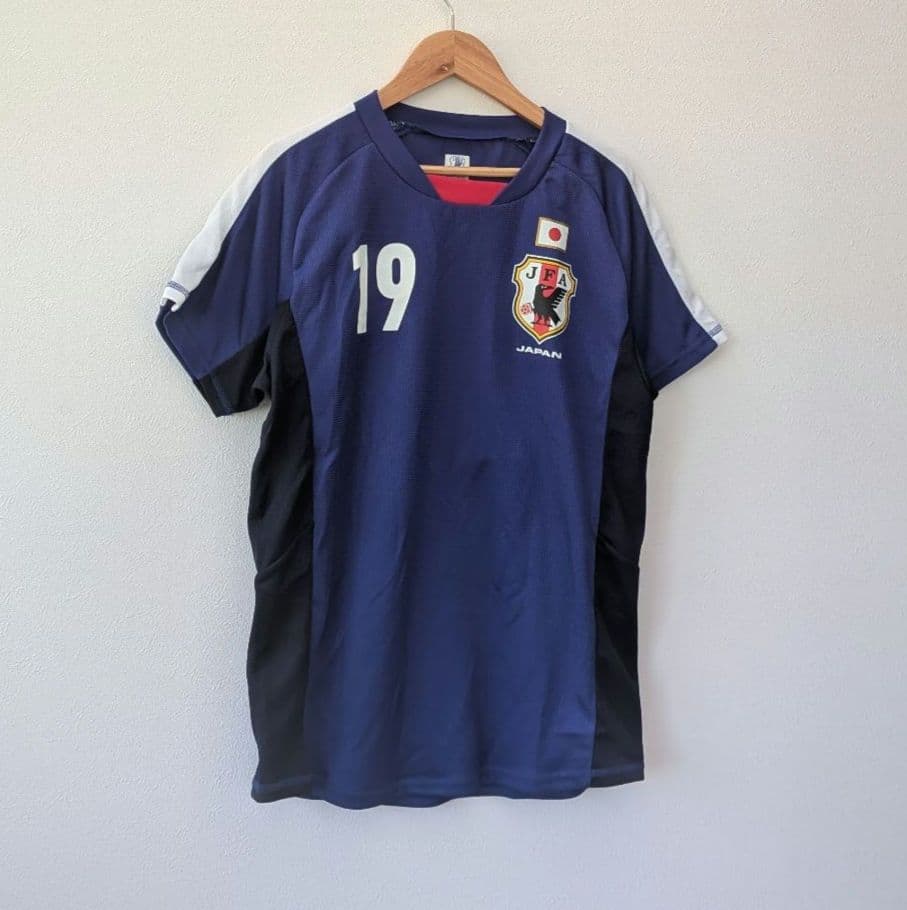 【希少 実使用期】李忠成 日本代表 ユニフォーム 19番 150cm JFA