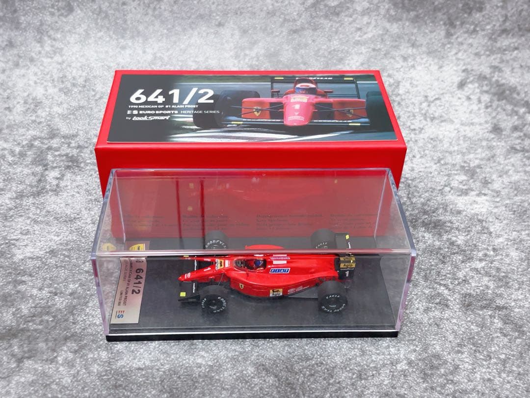 ユーロスポーツ別注　1/43　フェラーリ　641/2　1990 メキシコ　GP