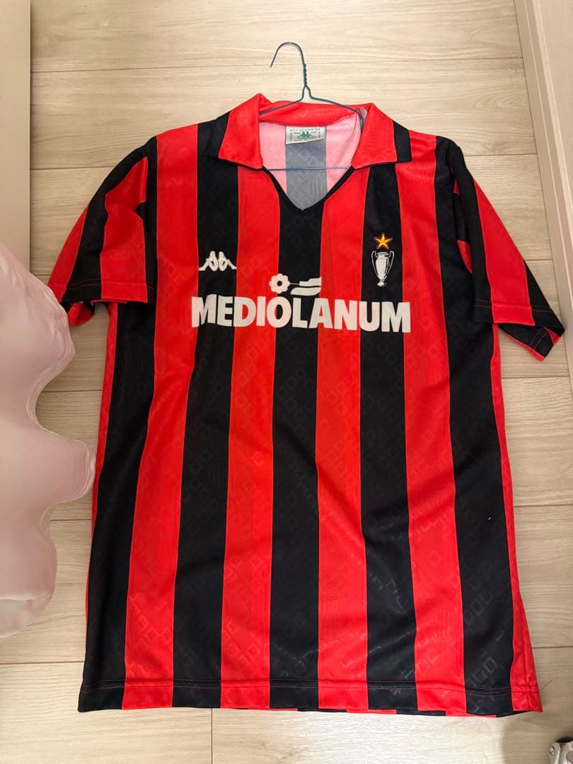 89-90 ミラン　ファン・バステン選手　ユニフォーム　本物