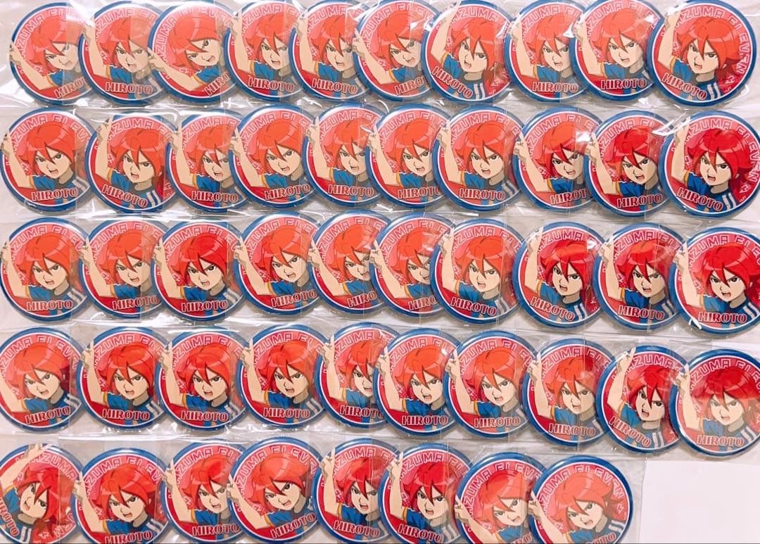 イナズマイレブン 基山ヒロト Theキャラ 缶バッジ マルイ