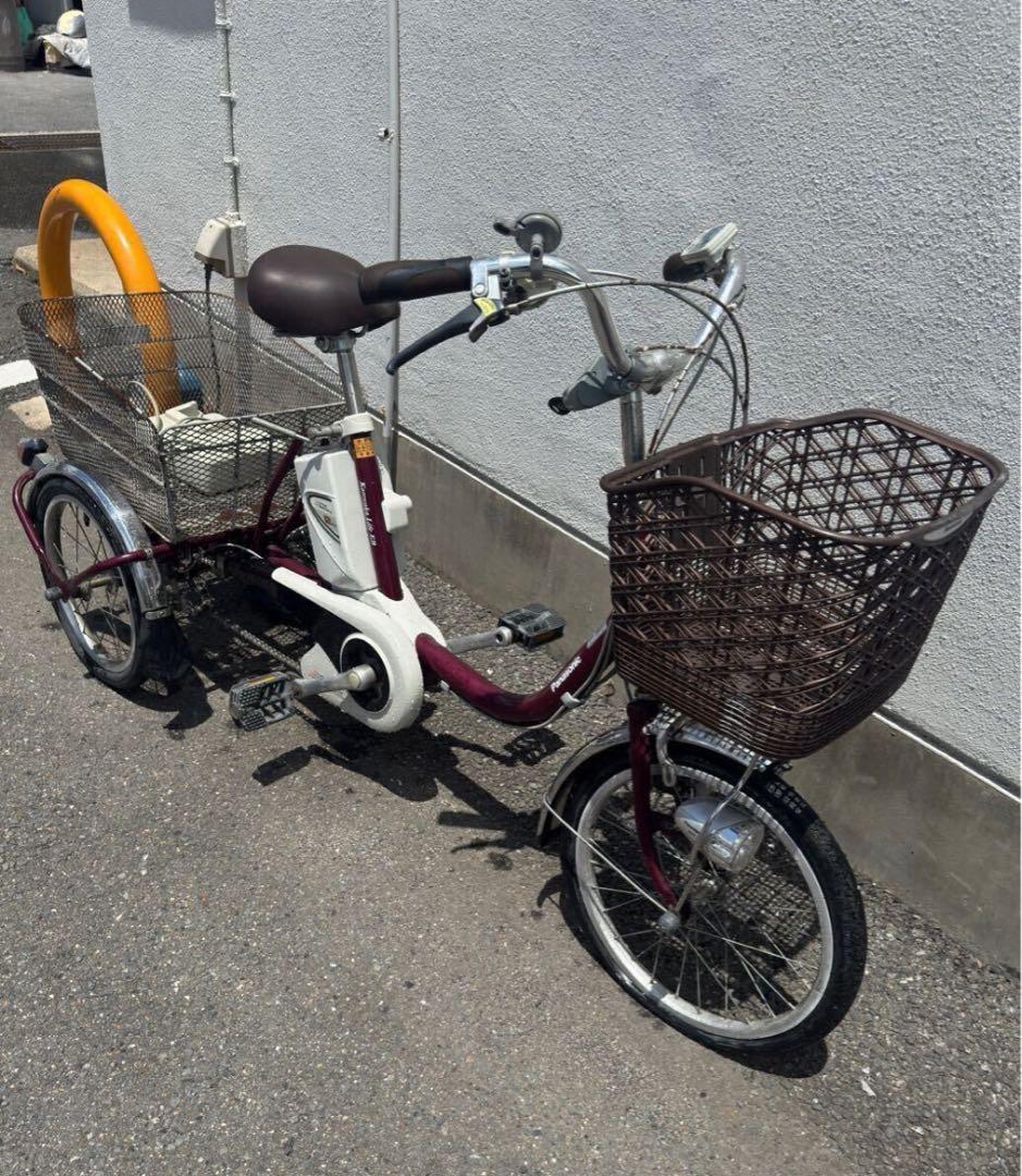 sawa3352！Panasonic三輪自転車ENR83バッテリー/充電器