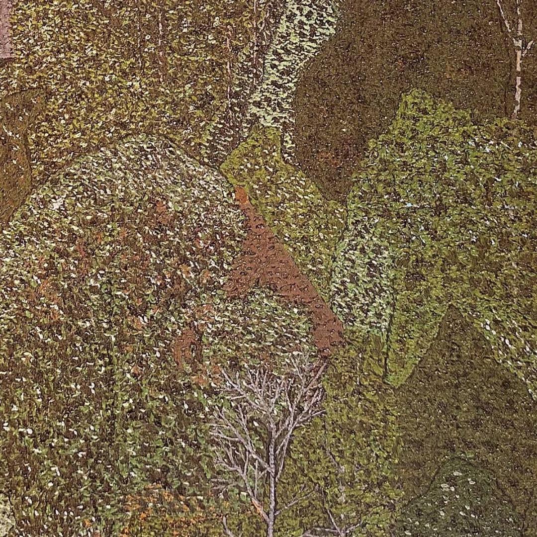 山下清、【学園付近の風景】、希少な額装用画集より、新品額装付