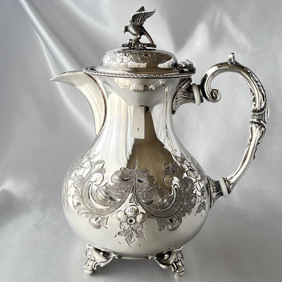 【John Turton】 ファルコンのティーセット 4点 ティーポット/ジャグ