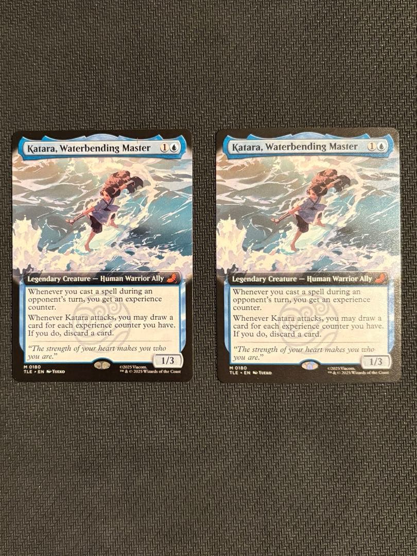 Katara, Waterbending Master 拡張アート 2枚セット