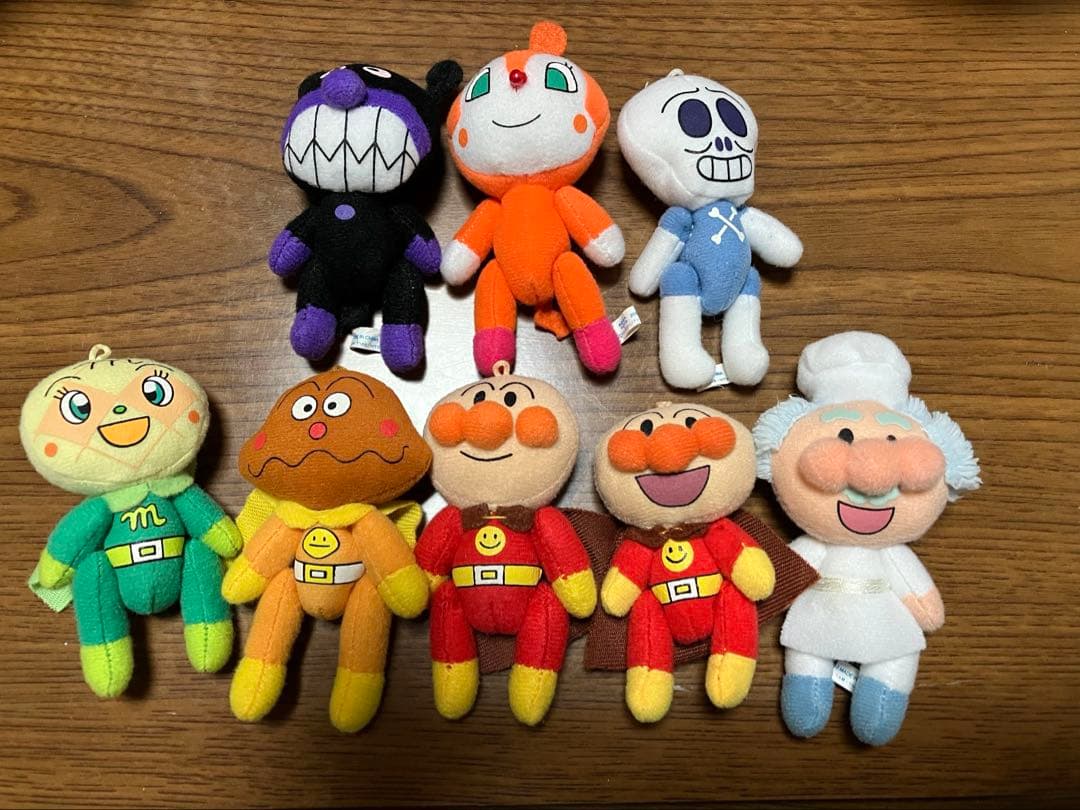 SEGA TOYS アンパンマン マスコット　8体まとめ売り