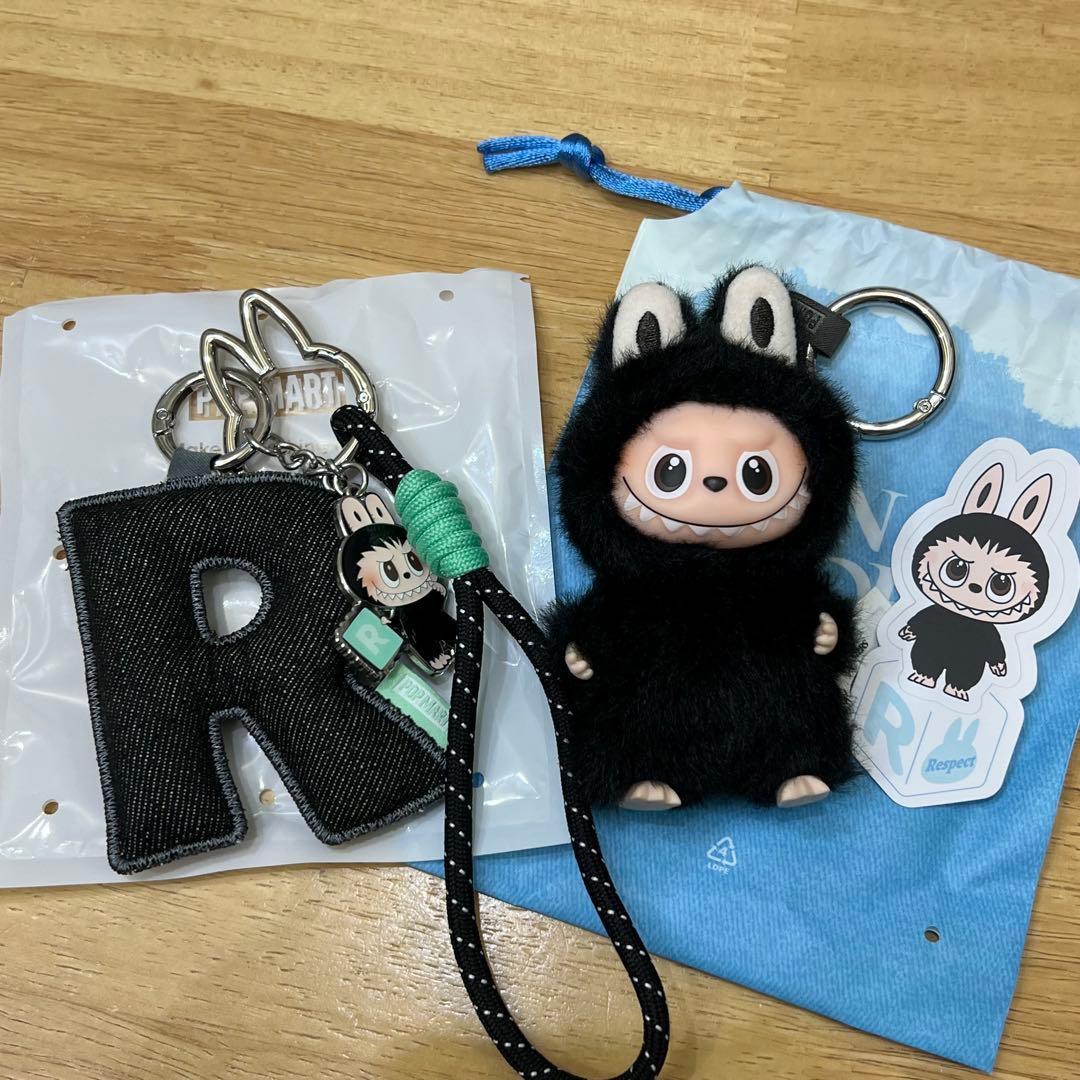 PIN FOR LOVE R キーチェーン ぬいぐるみキーホルダー2個セット