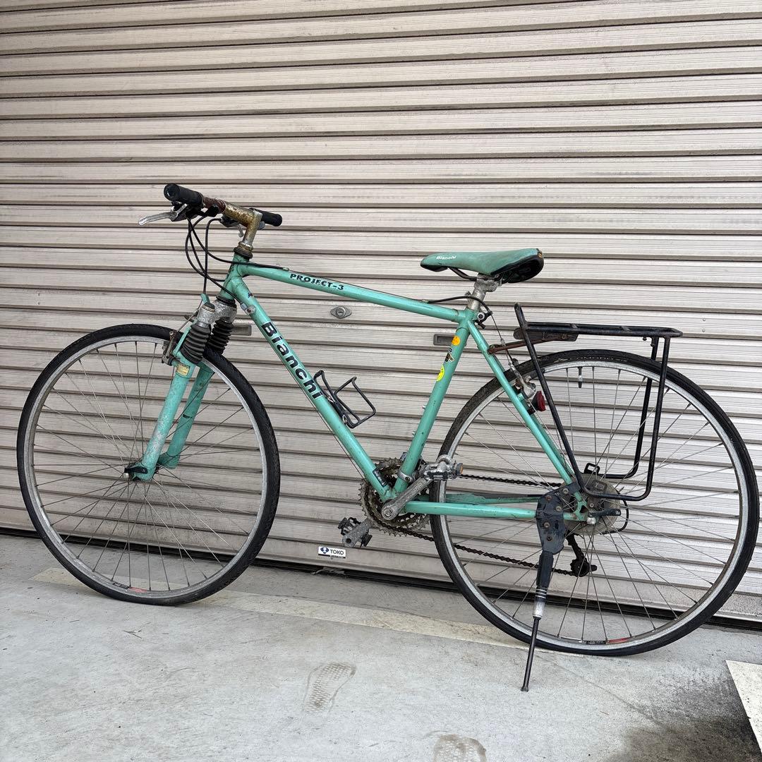 ジャンク品　Bianchi クロスバイク　project-3