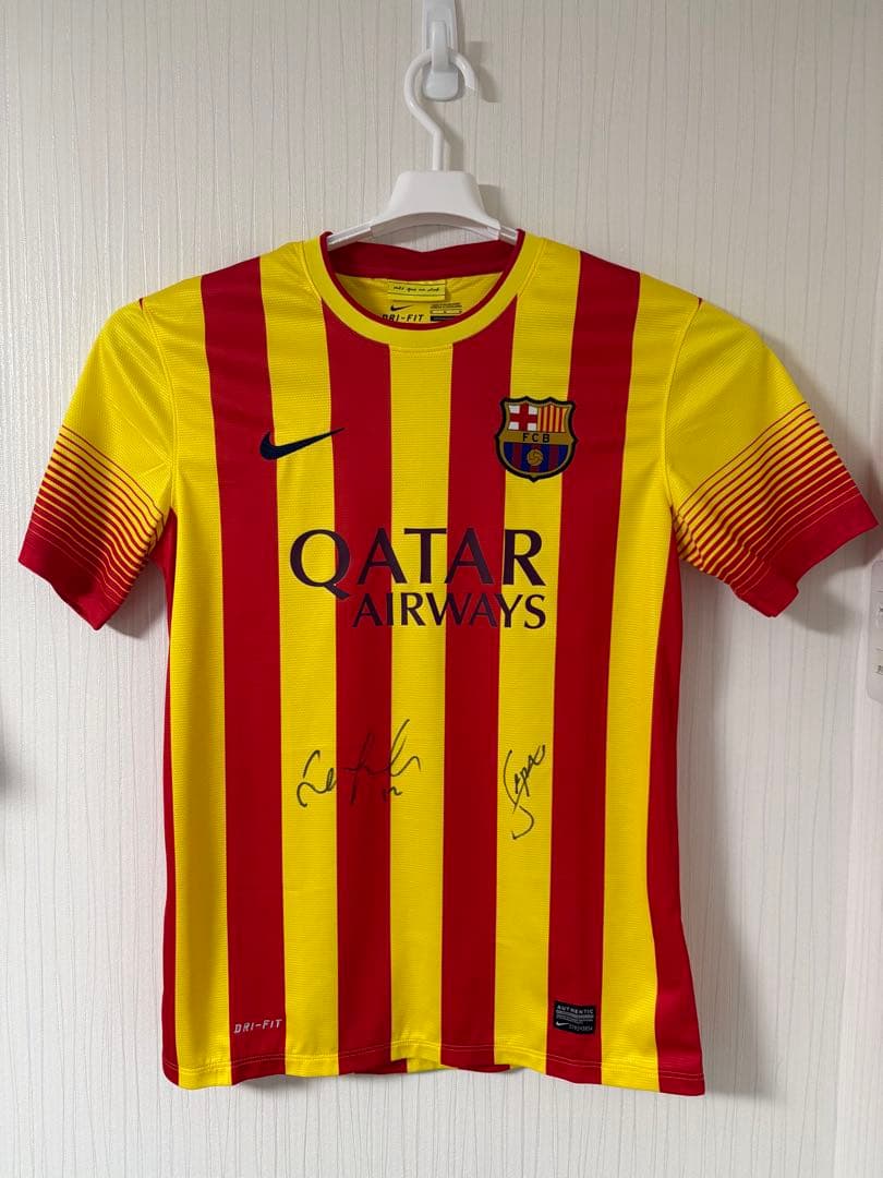 【新品未使用】ブスケツ ラフィーニャ直筆サイン　バルセロナ 当時物　正規品