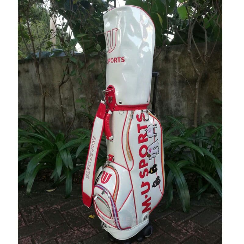 ゴルフバッグ女性防水耐摩耗性ラウンドバッグボールバッグローラタイパーバッグ