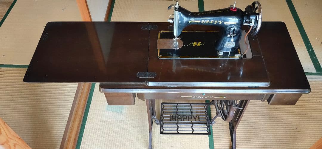 HAPPY HA-1 H4式 足踏みミシン アンティーク