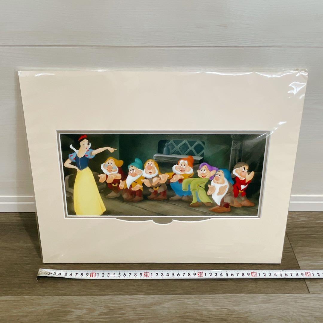 白雪姫　七人の小人　アート画　ディズニー　絵画