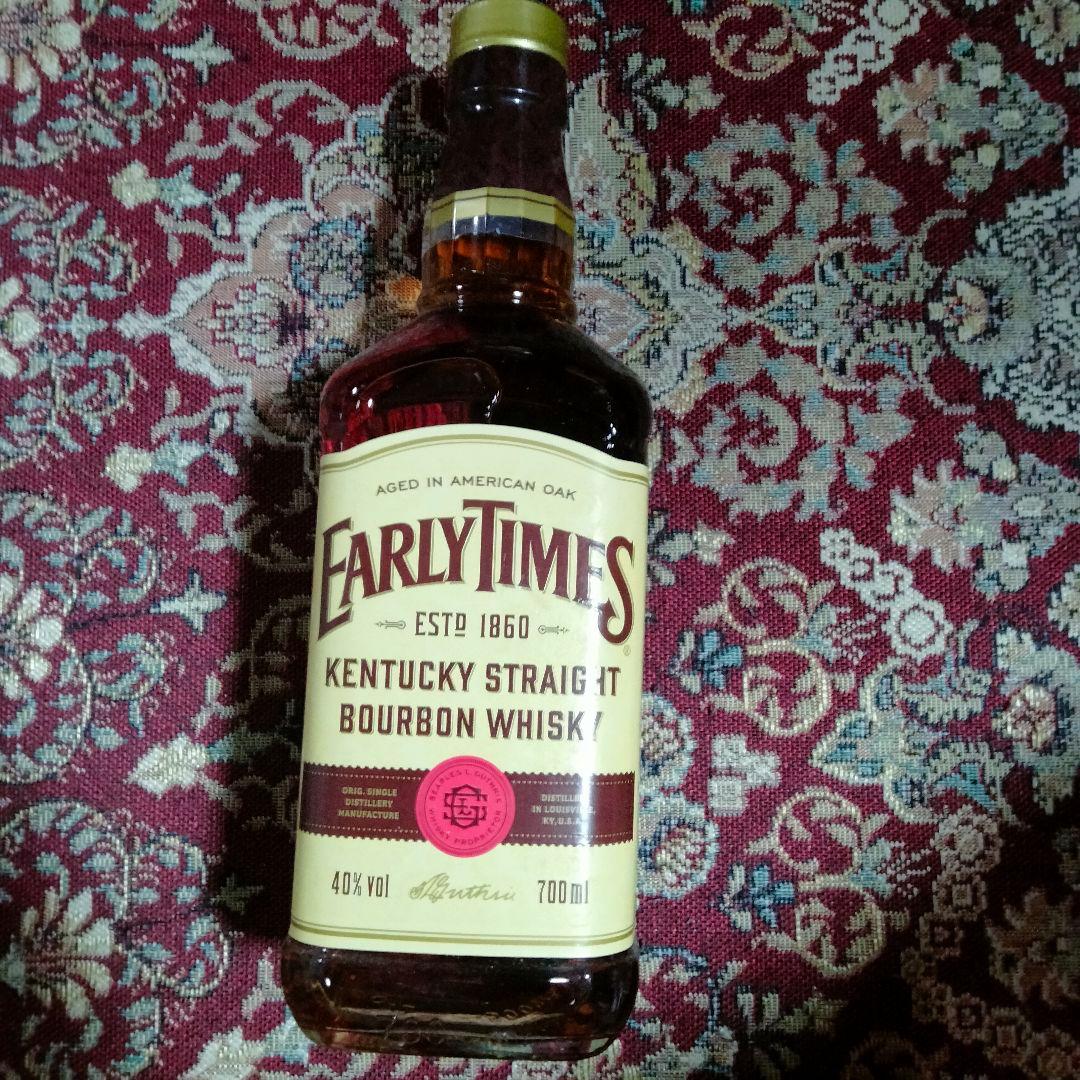 ウイスキー EARLYTIMESKentuckyStraight Bourbon 700ml