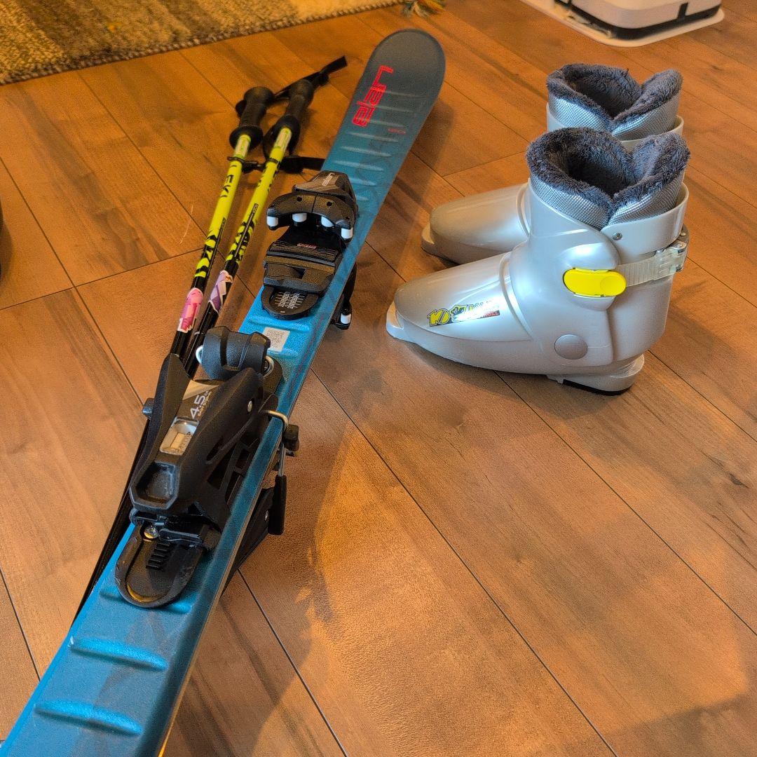 スキー　セット　身長128㌢